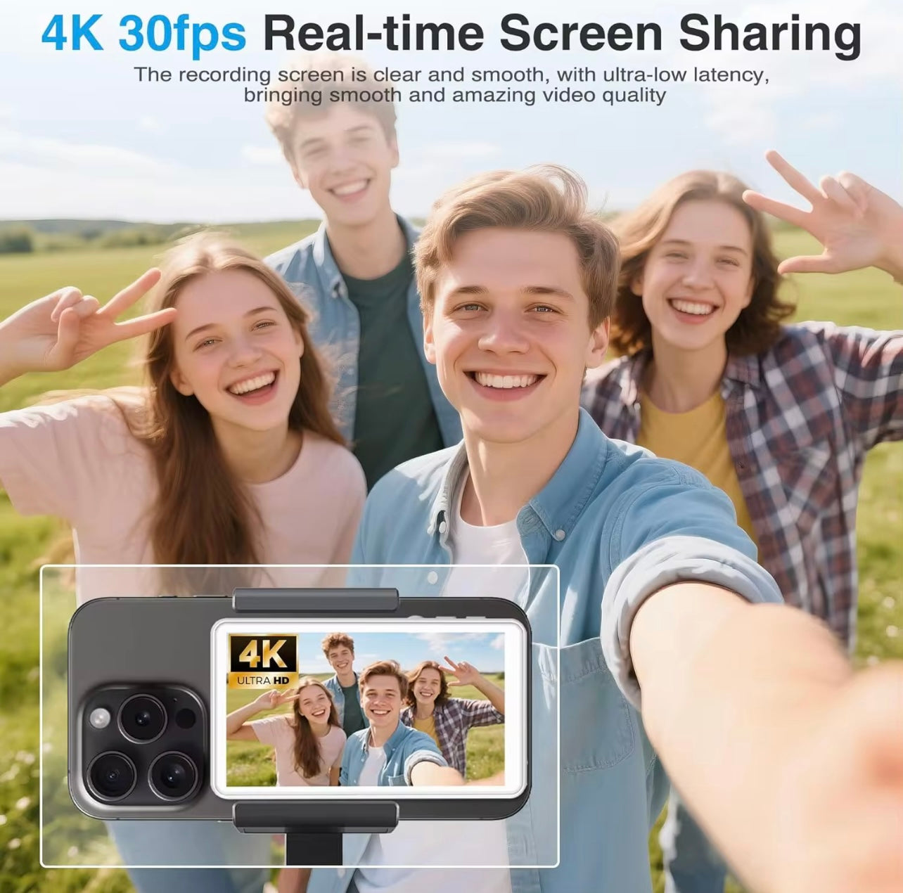Be Reare Magnetic Selfie Screen